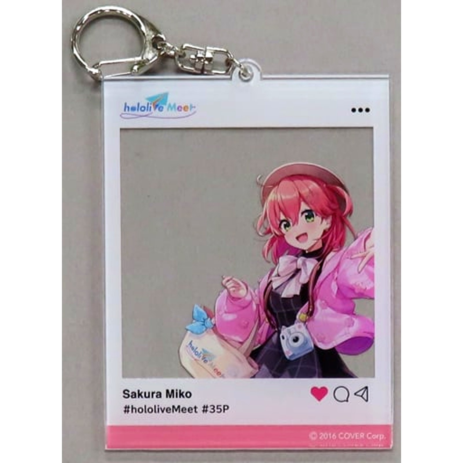 Sakura Miko Hololive SNS Style Acrylic Keychain hololive Meet 2023 Japan C525