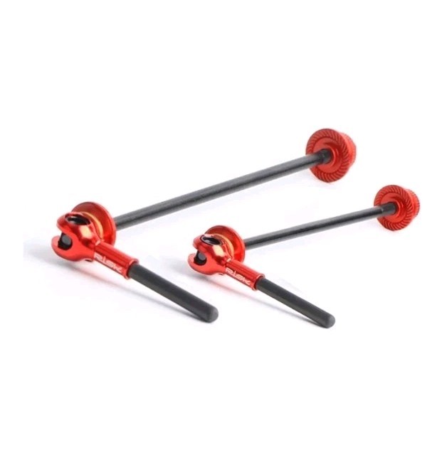 40.35g Titanium Bicycle QR Skewer Lever MTB Road Bike Wheel Hub Ultralight...