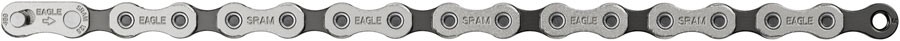S200 Eagle Chain - SRAM S200 Eagle Chain - 12-Speed, 126 Links, Silver/Black -