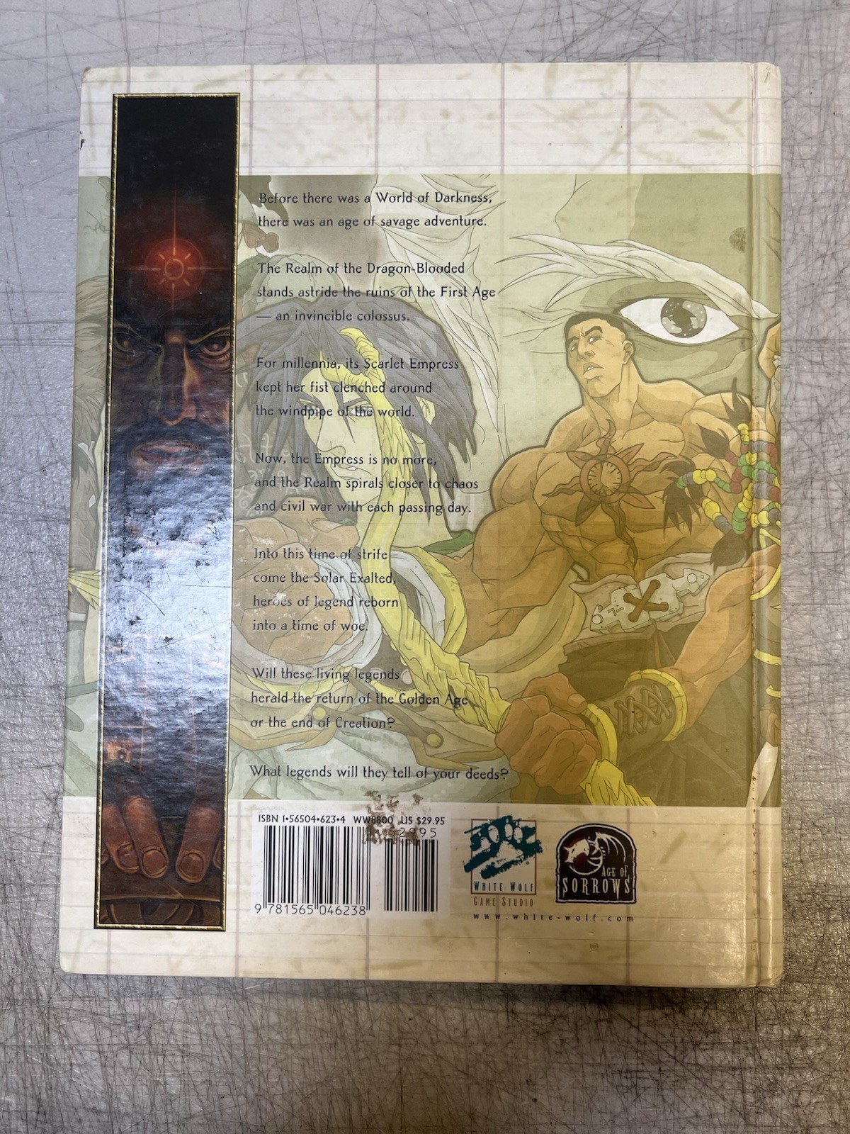 Exalted 1st Edition Core Rulebook White Wolf WW8800 Fantasy RPG