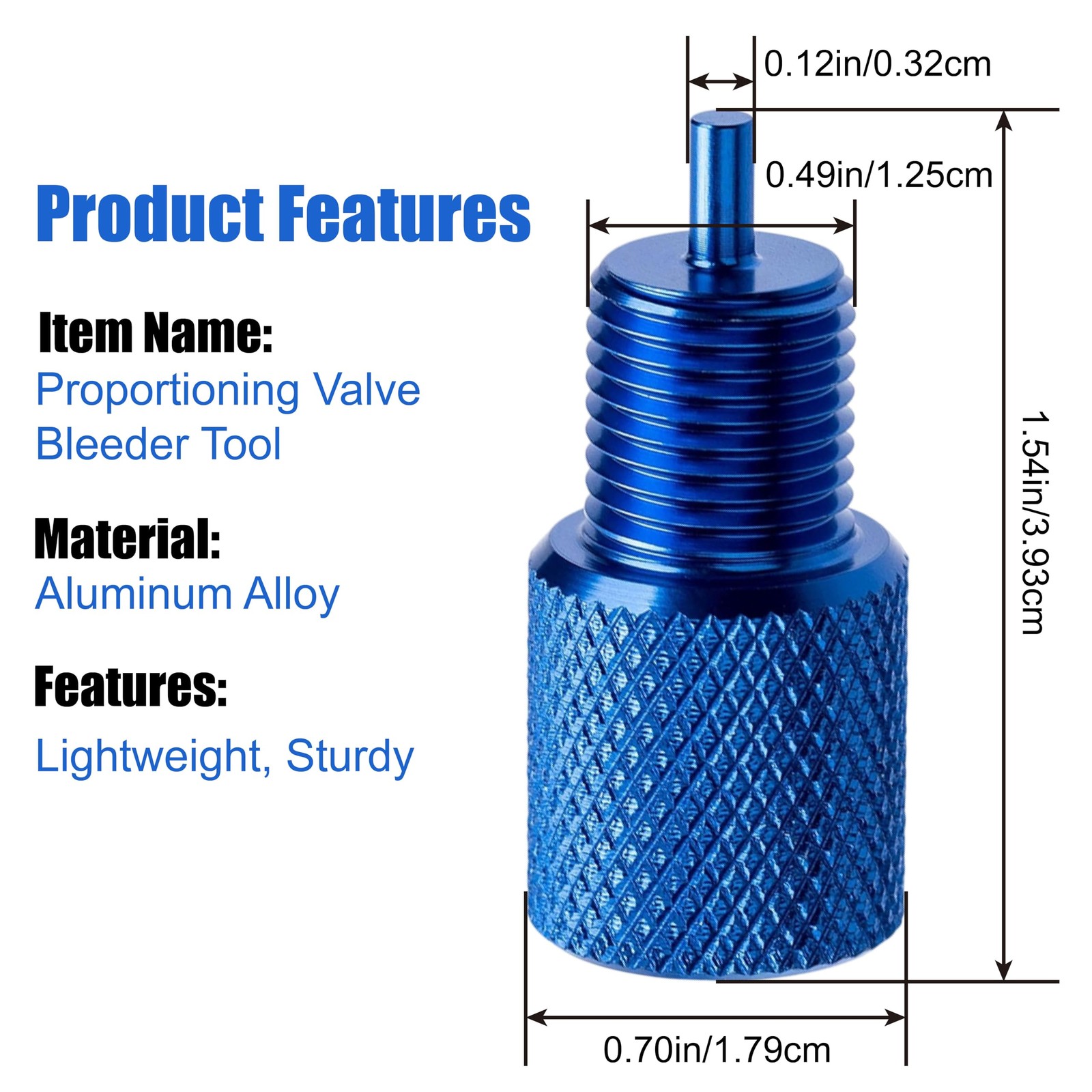 ZIMISI Brake Proportioning Valve Bleeder Tool, Drum Brake Tool Compatible wit...