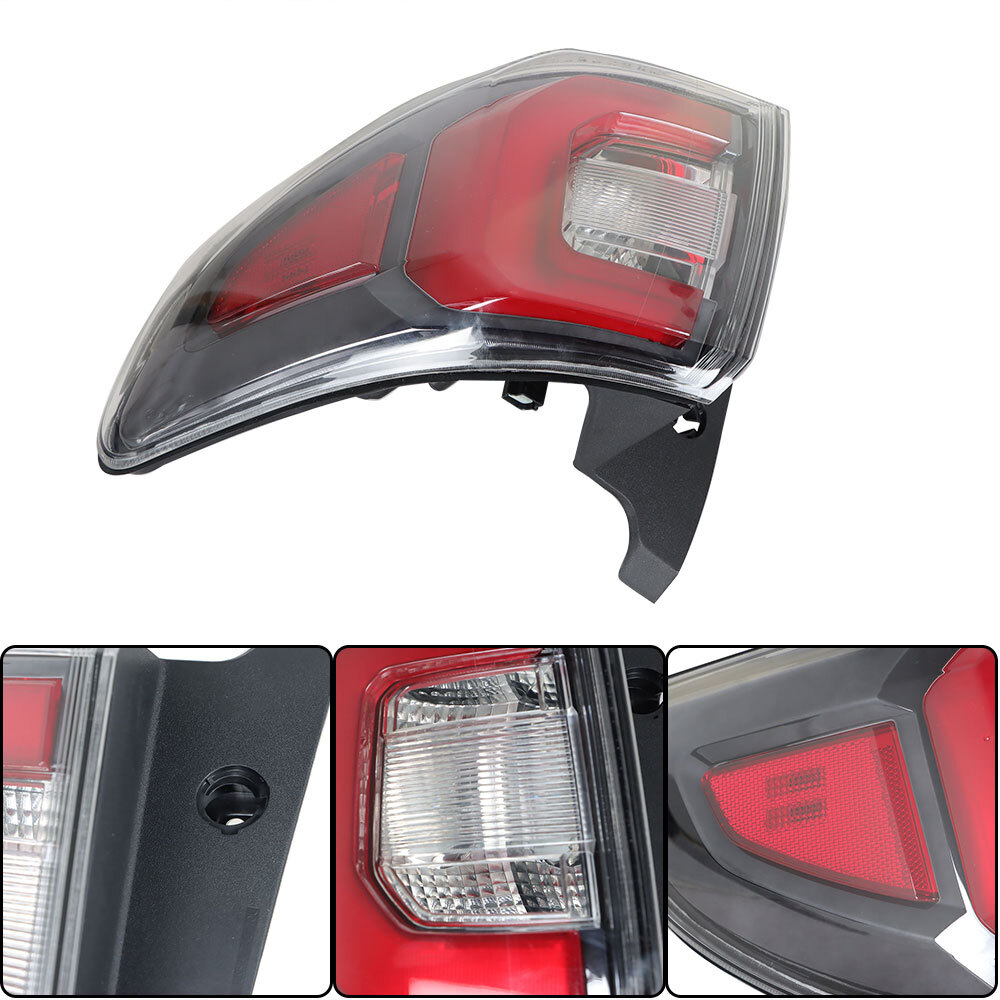 Tail Light Assembly Set For 2013 - 2016 GMC Acadia Driver Rear Left Side LED