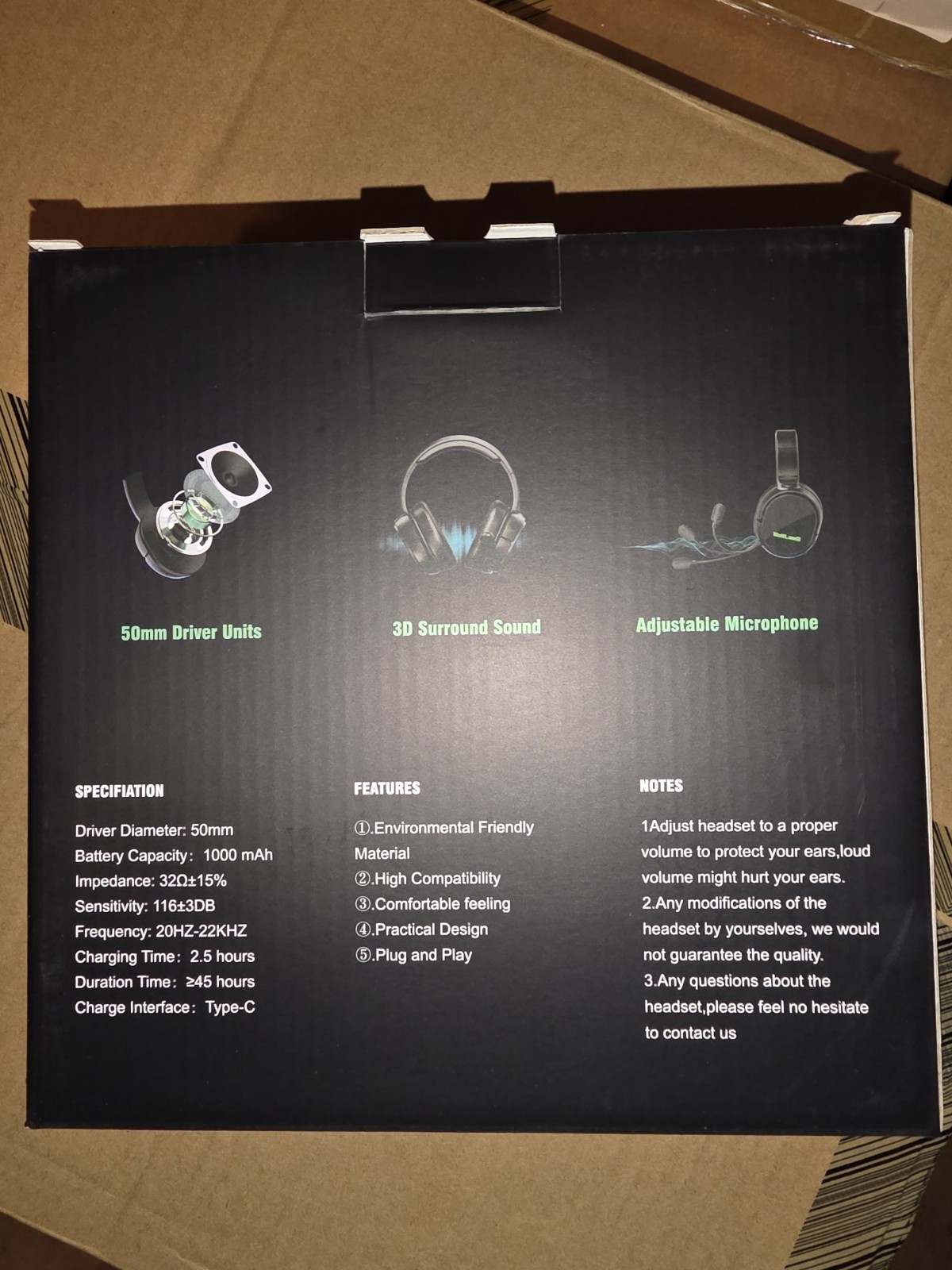 WolfLawS X1 Wireless Gaming Headset