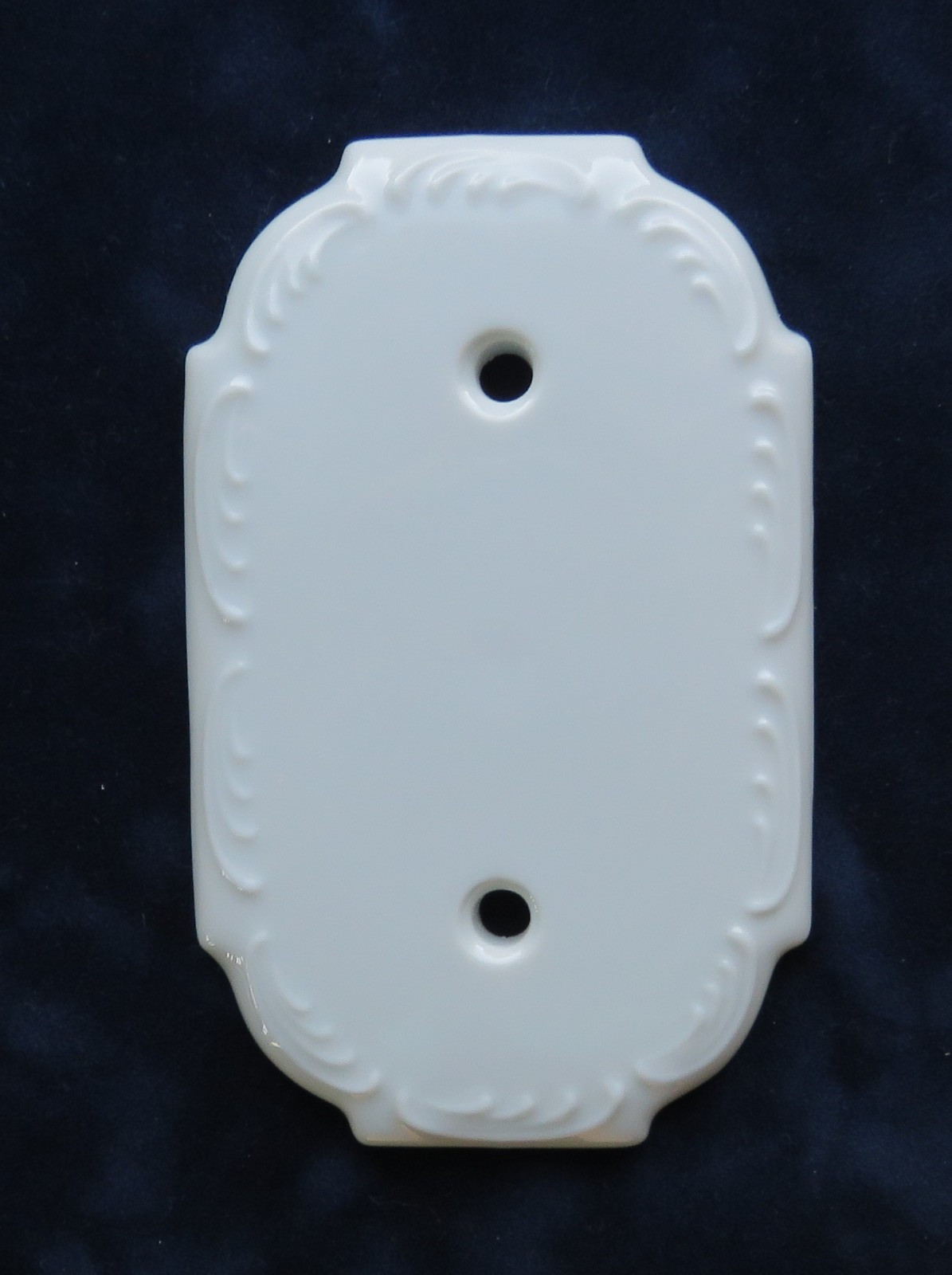 Vintage Maryland China Porcelain Blank Wall Plate Light Switch Cover - Japan