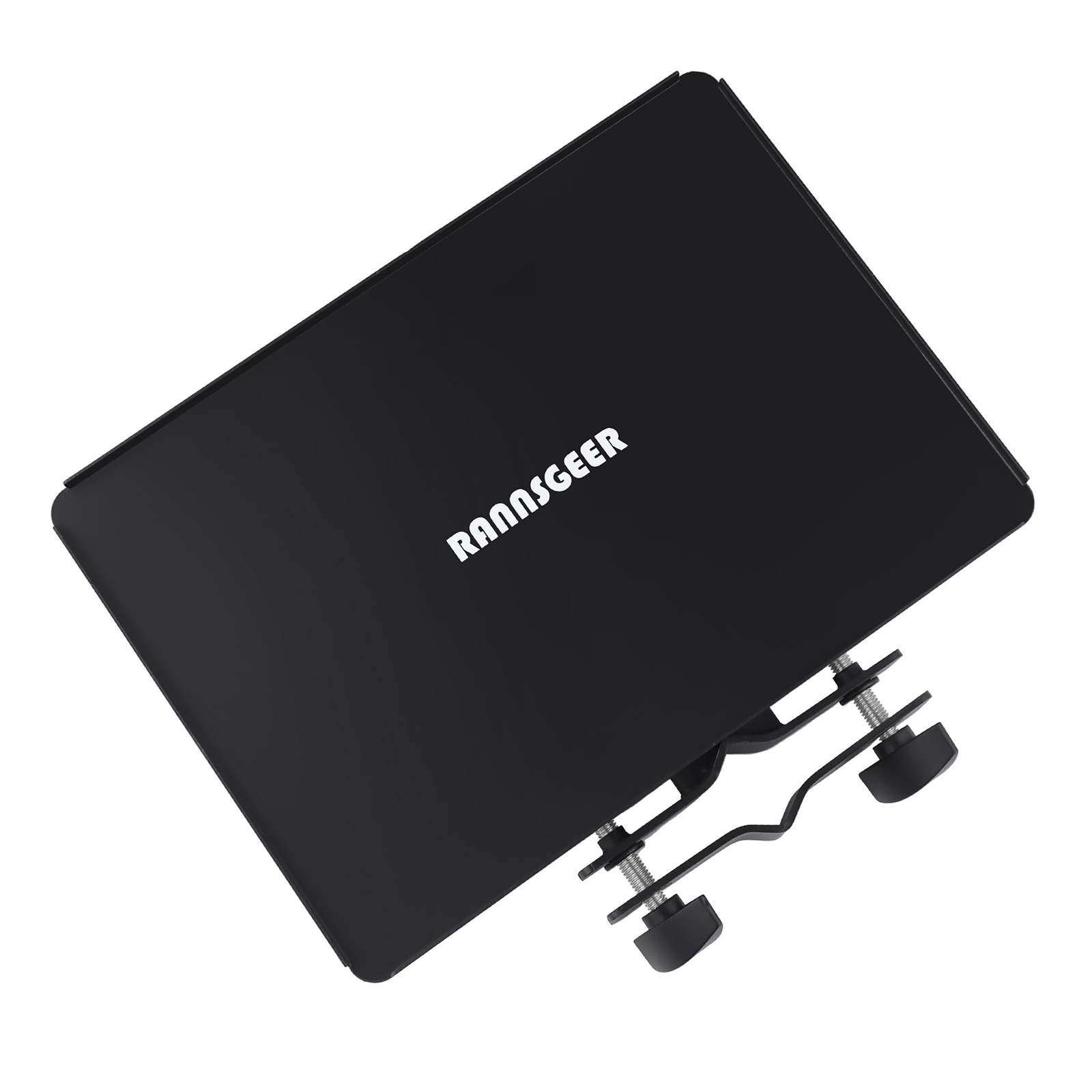 Rannsgeer Microphone Stand Tray, 10.8 X 7.8 10.8" x 7.8", Black