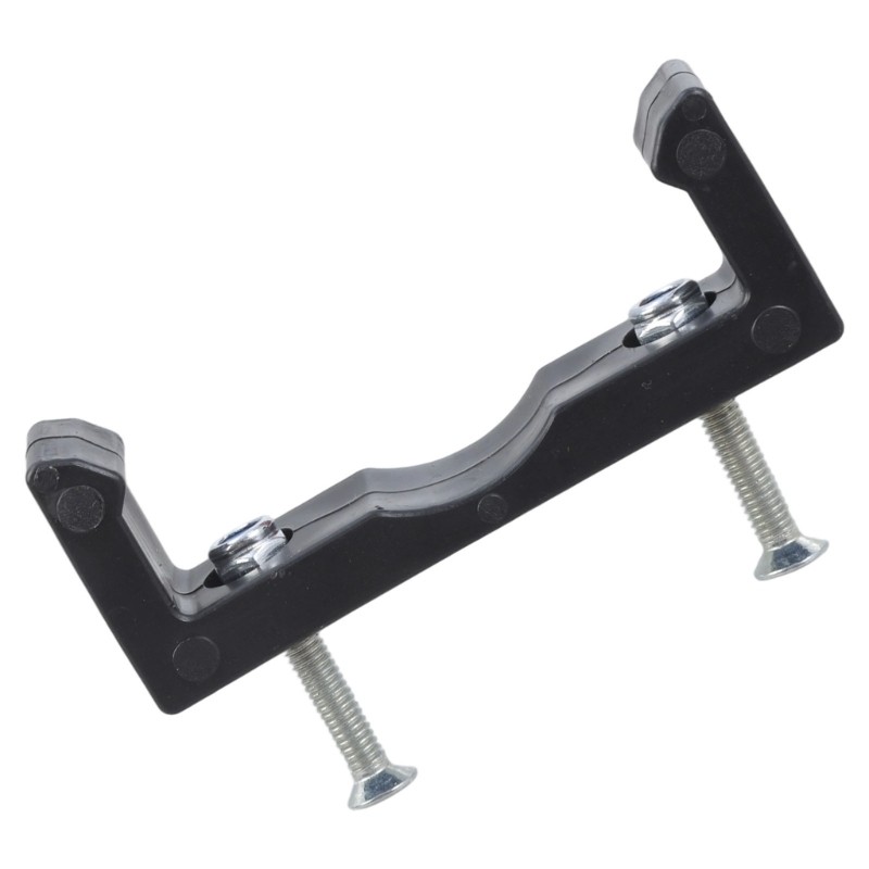 Plastic Trolley Pull Handle Fixing Clasp Lightweight Storage Design for Shopping