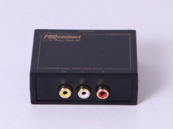 1x PCBKDCVHFB Composite Video/ Stereo Audio Balun By ProConnect/ Key Digital
