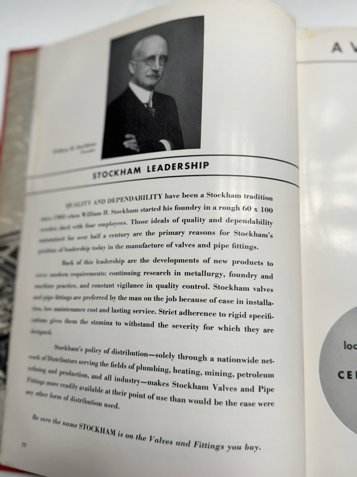 STOCKHAM VALVES AND FITTINGS Wedgeplug Valves Catalog 57 Birmingham Alabama 1959