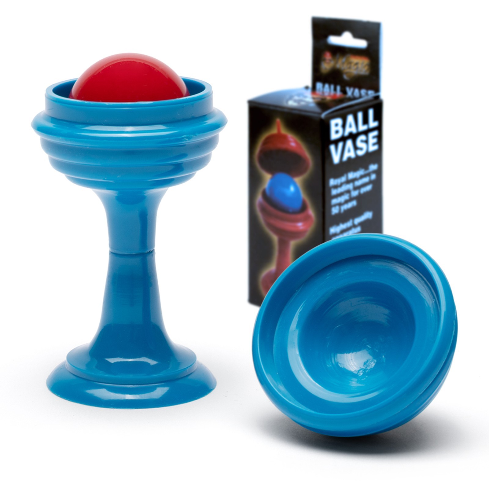 Ball and Vase Magic Trick, Classic Beginner Illusion Prop for Close-Up Magic