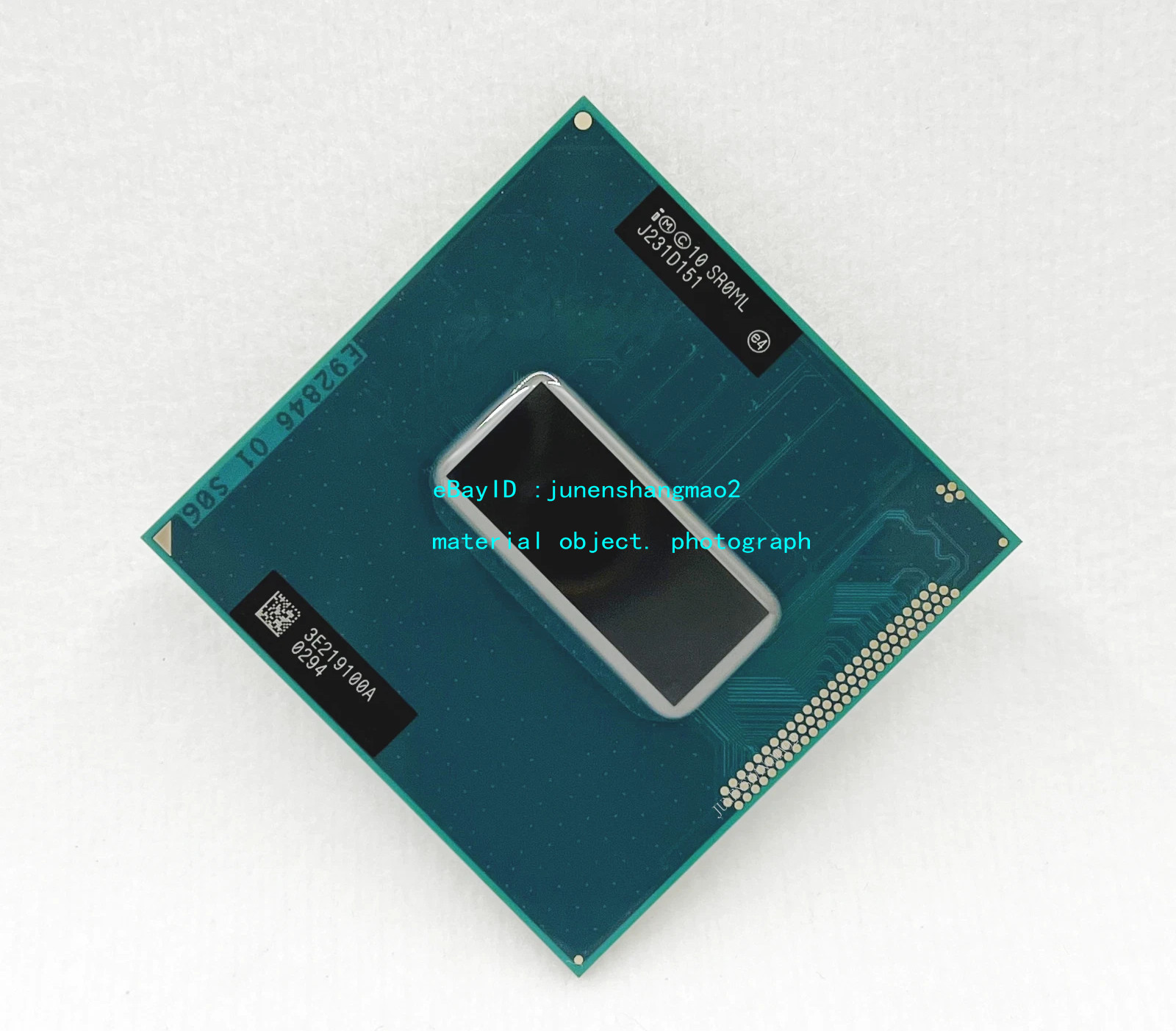 Intel Core i7 3720QM 2.6-3.6GHz Quad-Core 6M SR0ML Notebook  Processor