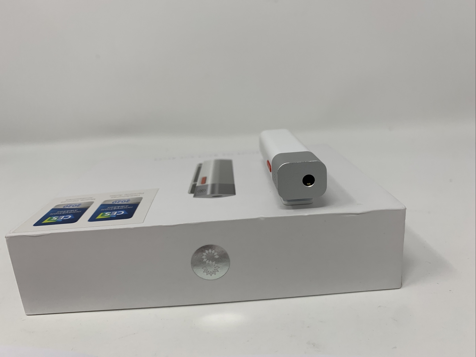 SabineTek SmartMike+ Wireless Lavalier Microphone For IPhone & Android White