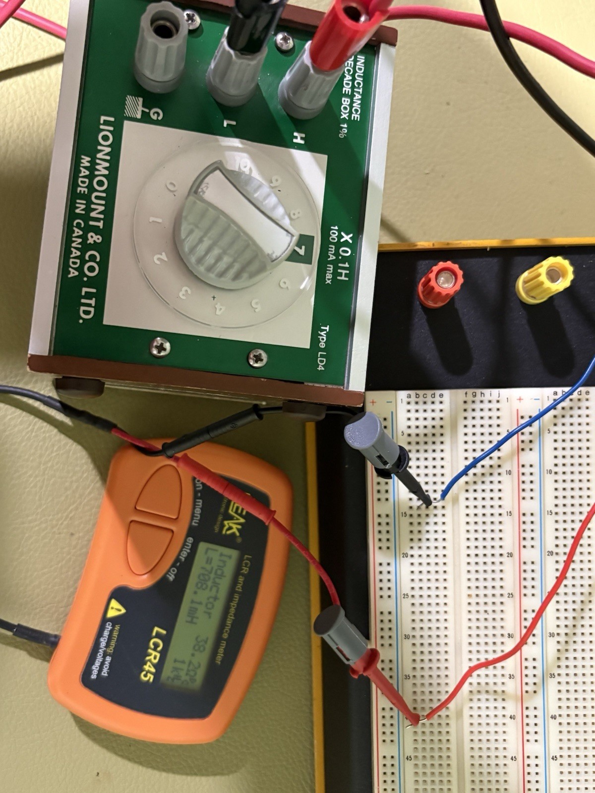 Lionmount Inductance Decade Box 1% Type LD4