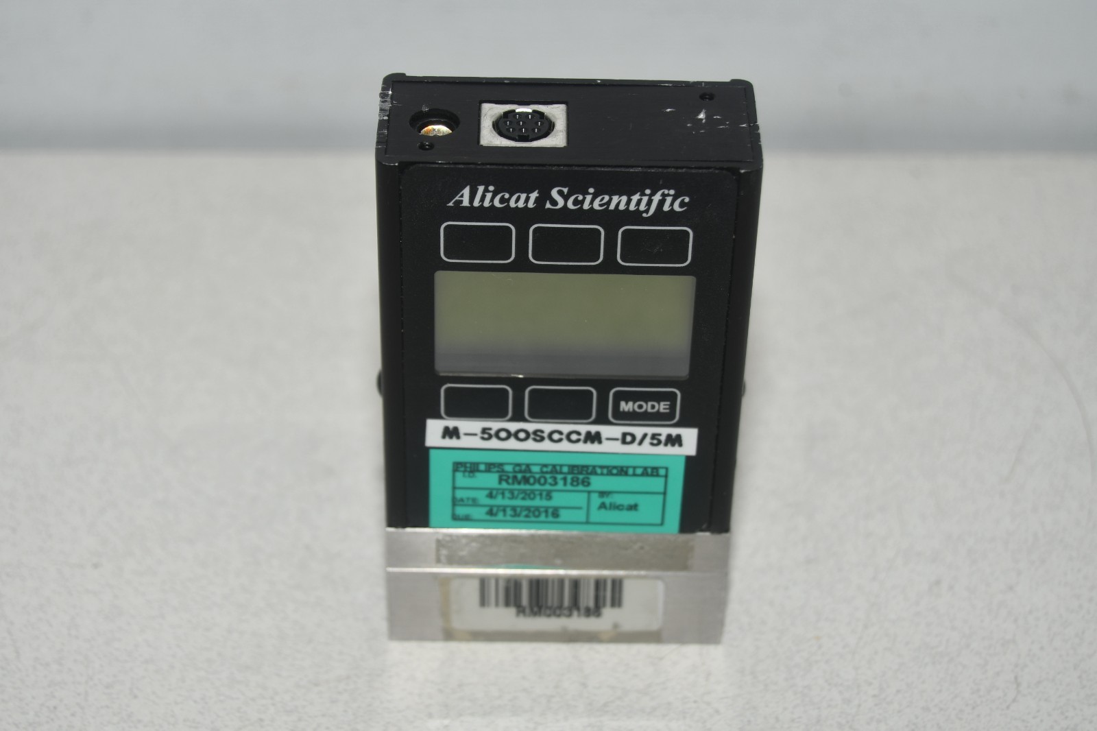 ^ Alicat M-500SCCM-D/5M Gas: N2 Flow Controller #X8361
