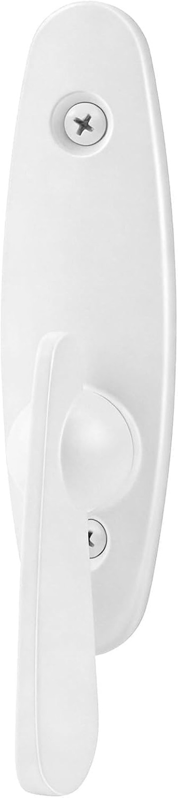 Sliding Door Thumb Latch, Tribeca Style, White | For Andersen Lock Replacement,