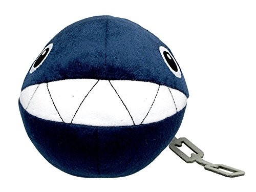 Plush - Nintendo Super Mario - Chain Chomp 6" Toy Doll Licensed Toys 1592