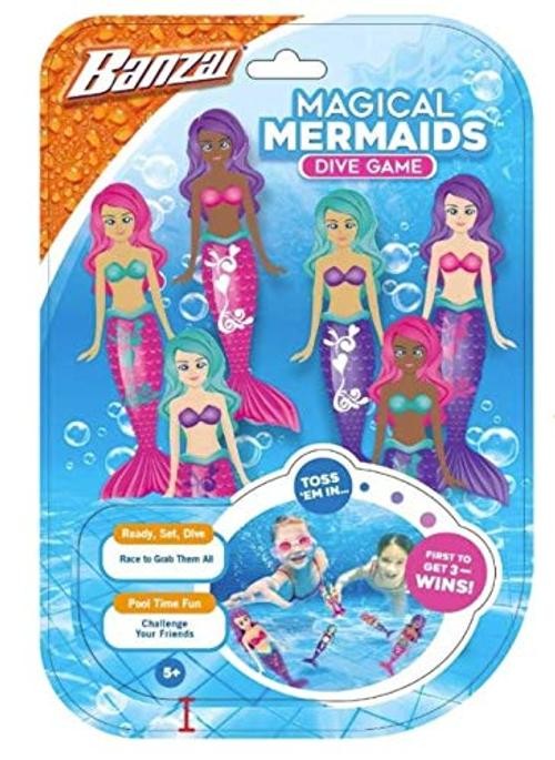 Magical MERMAIDSDIVE Game, 6 Pack