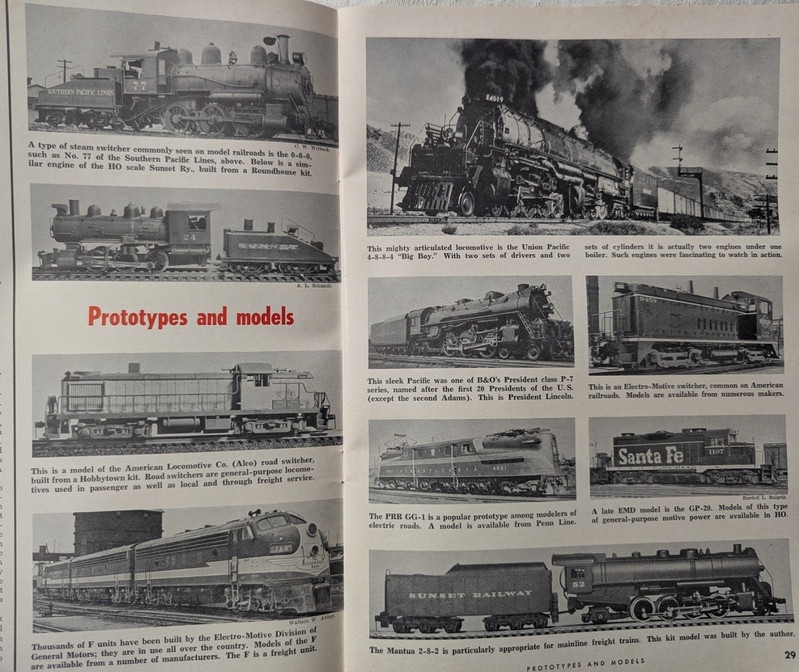 ***VINTAGE 1964 HO PRIMER MODEL RAILROADING FOR ALL BOOKLET***