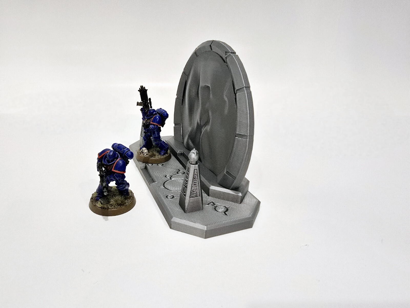 3D Printed Necron Proxy Active Space Portal Great For 40K Or Kill Team