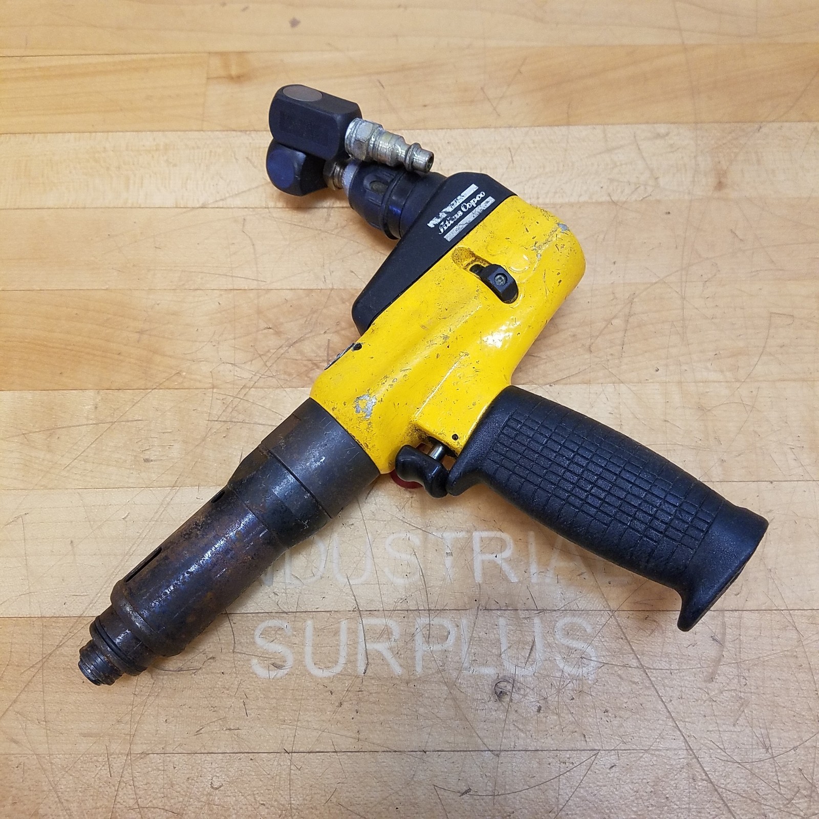 Atlas Copco LUM25-HRF 05-U Pistol Grip Pneumatic Screwdriver, 500RPM - USED