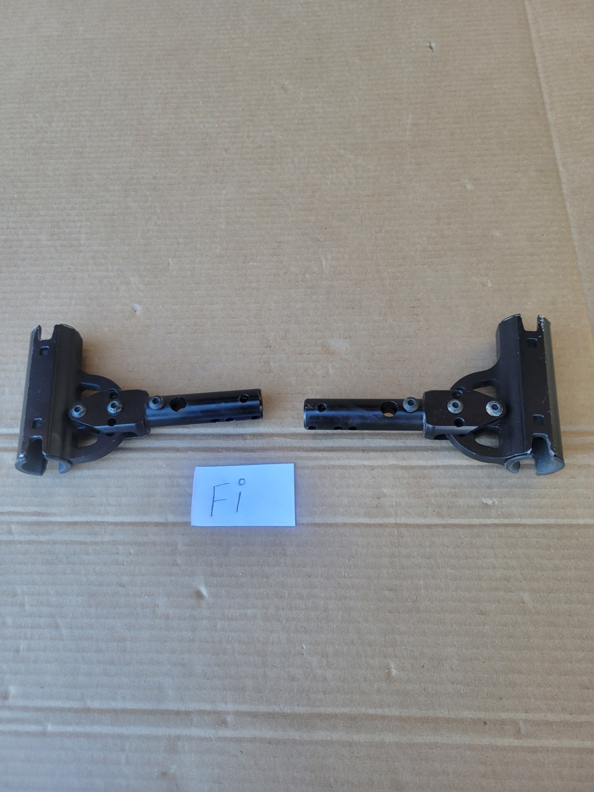 Quickie 5r Tubular Armrest Receivers Mounting Brackets Wheelchair Arm Rest Parts