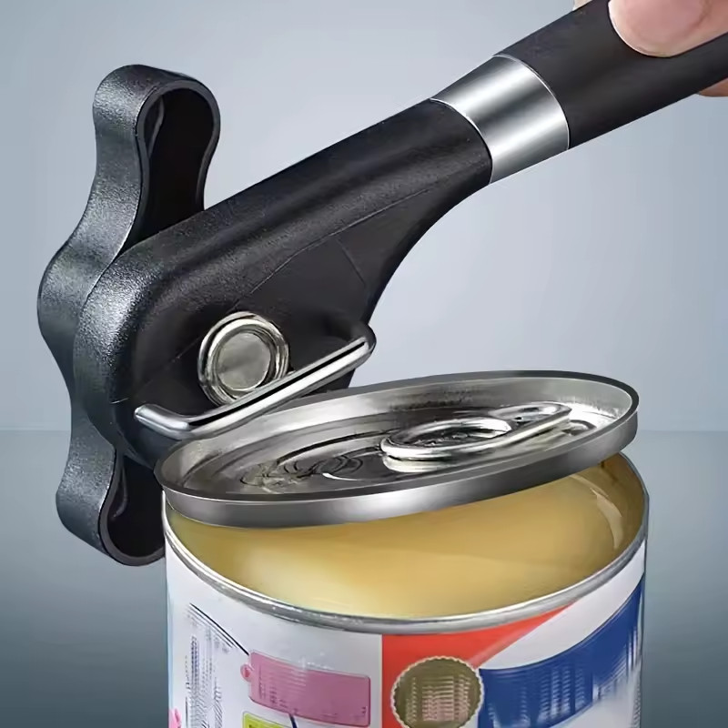 Safe Cut Manual Can Opener Heavy Duty Smooth Edge Food Grade Kitchen Tool in USA