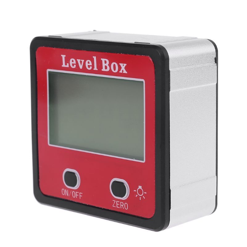 Digital Inclinometer Spirit Level Protractor Angle Gauge Meter Bevel Level for C