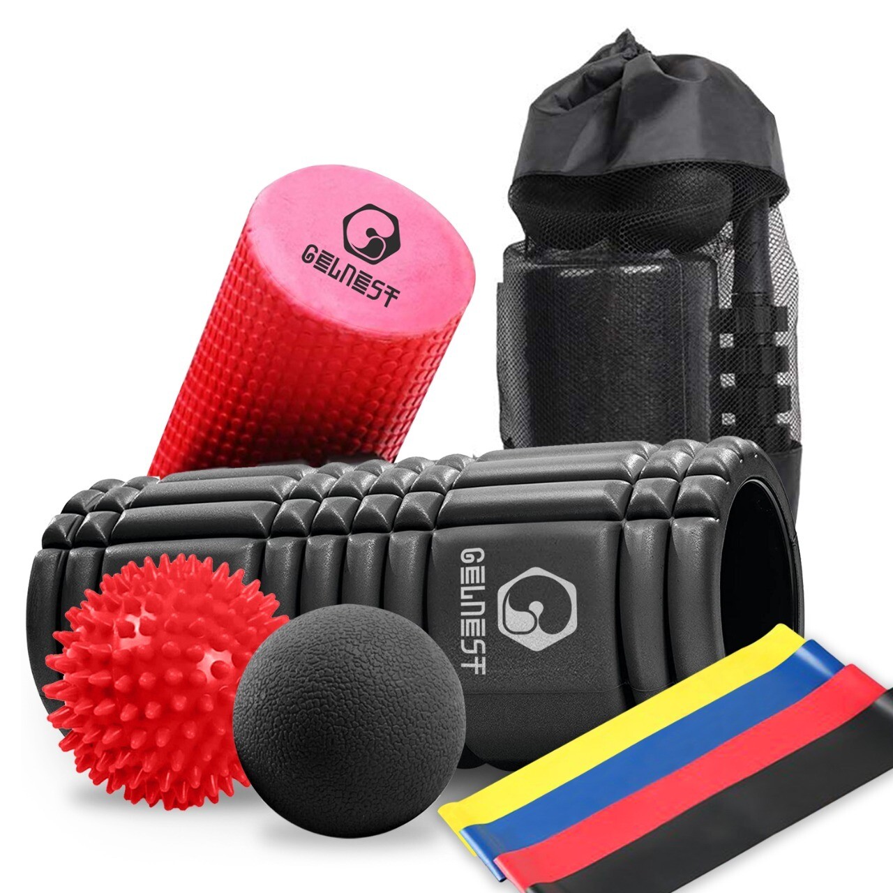 Foam Roller Set Fitness Foam Rollers for Deep Tissue Massage Muscle Foam Roller