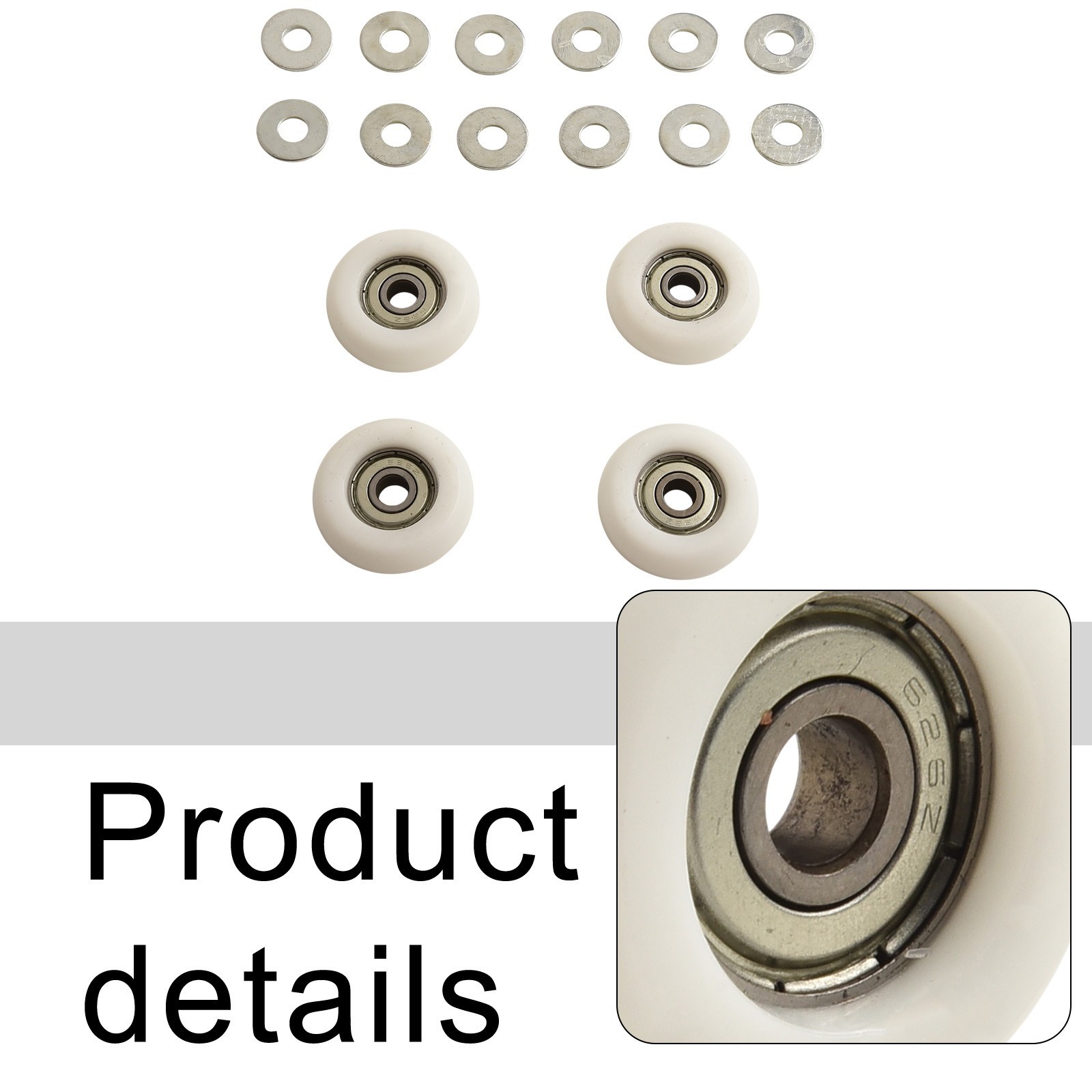 For Gym Equipment Rollers Pack of Four Suitable for Model Compatibility