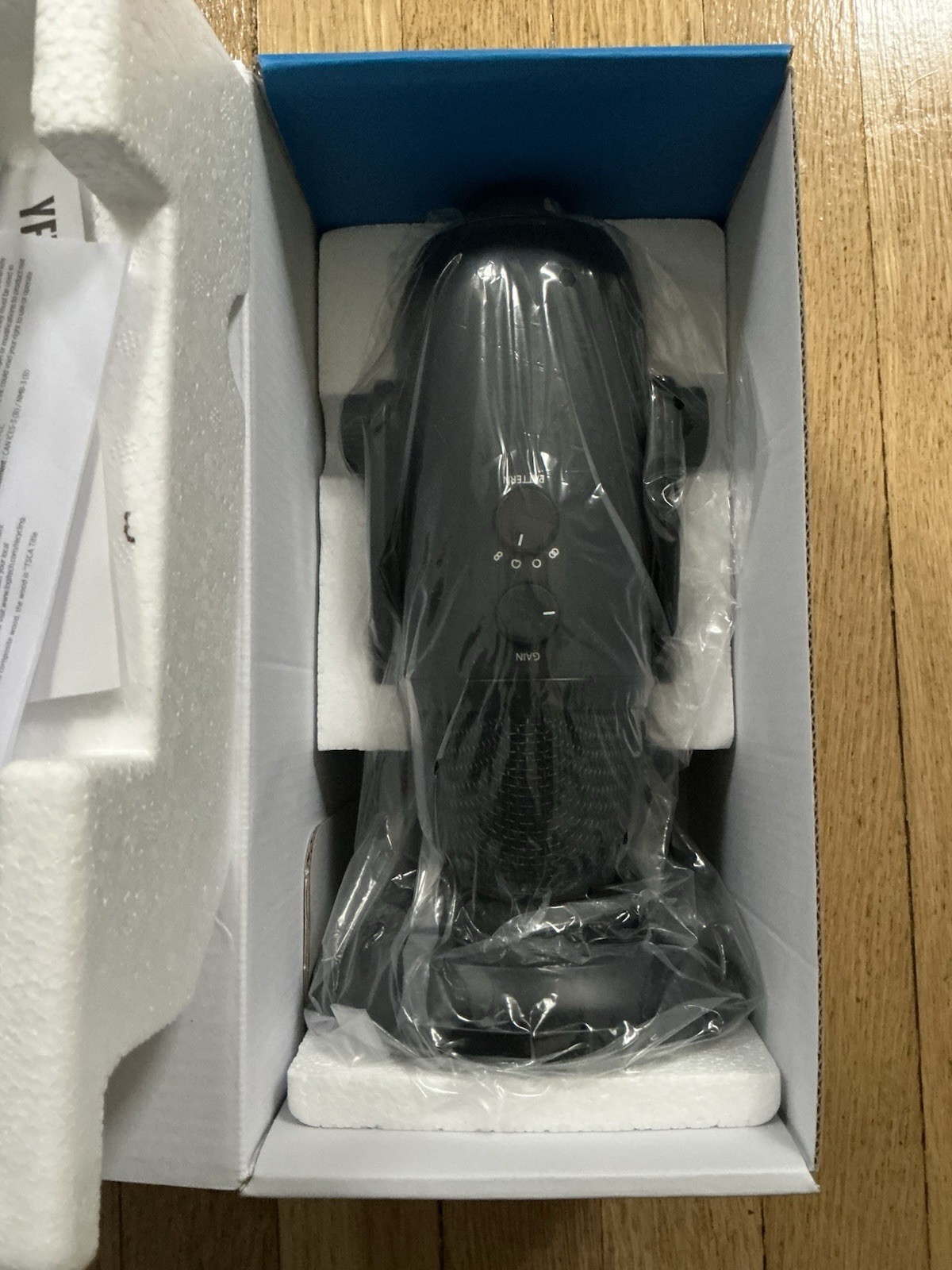Logitech for Creators Blue Yeti Premium USB Black Microphone