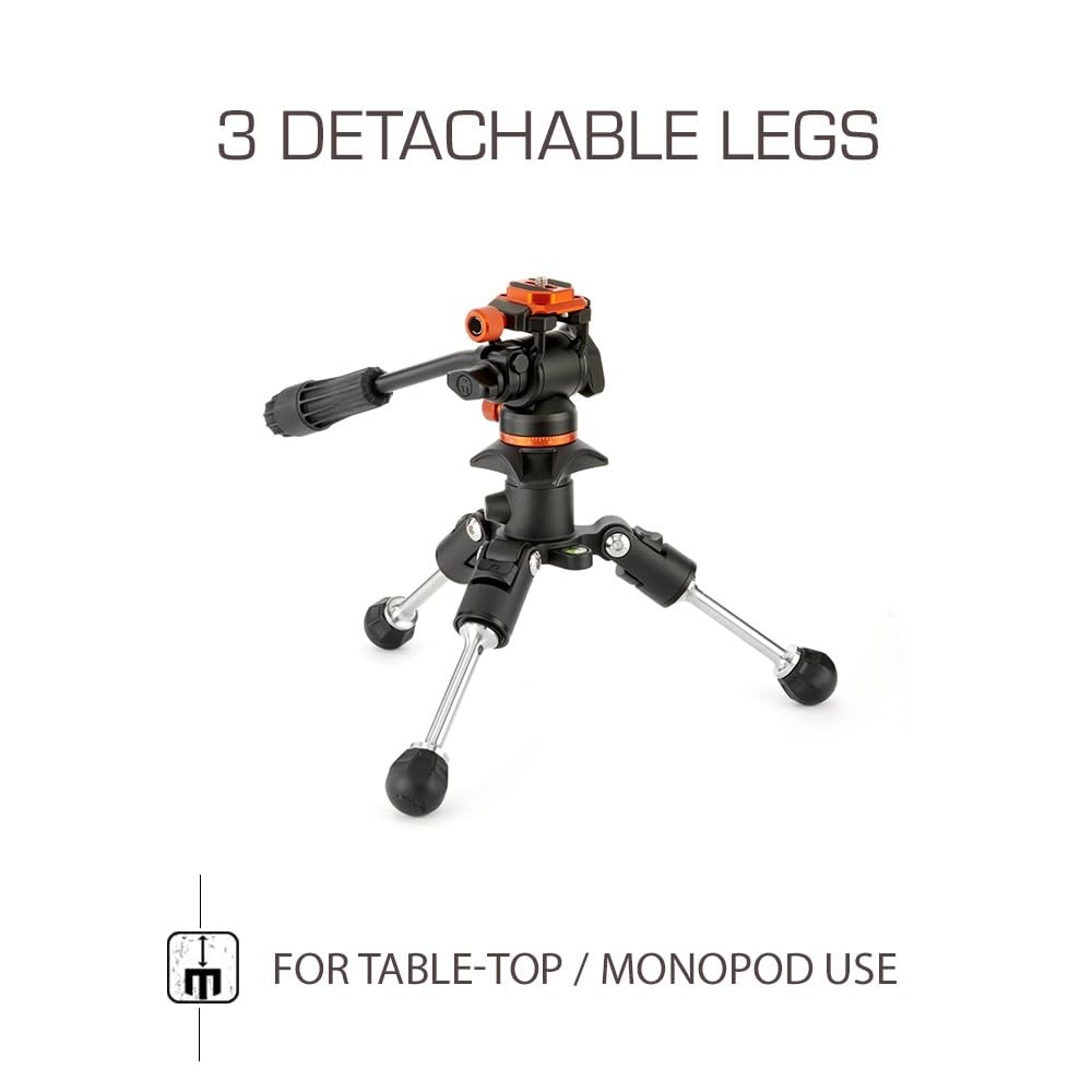 3 Legged Thing Punks Corey Video Magnesium Alloy Compact Tripod Kit