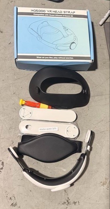 Adjustable Head Strap Fit for Oculus/Meta Quest 2 VR Headset
