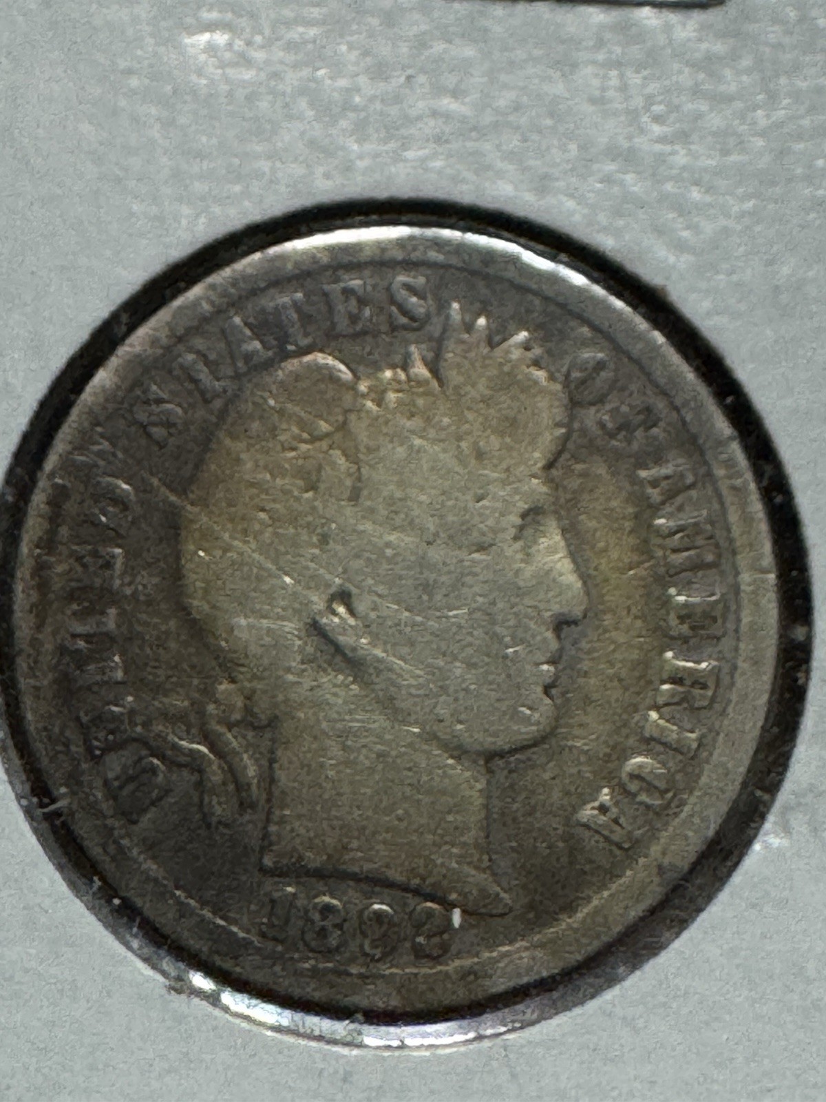 1892-o Barber Dime, 1st Year Of Issue, Better Date, 99c shipping