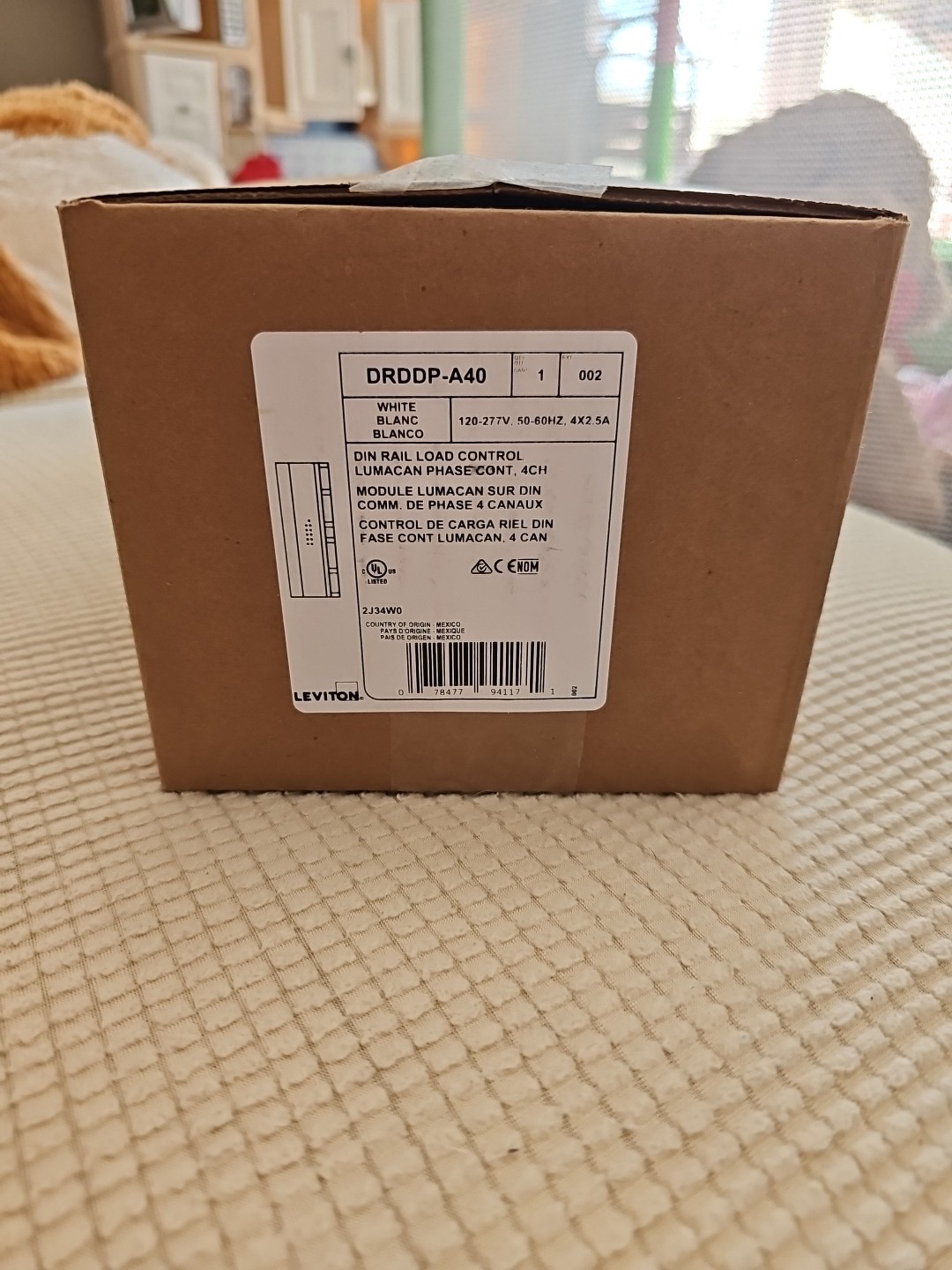 Leviton DRDDP-A40 GreenMAX DRC, Dimmer, 4 Channel, LED Controller. New in box