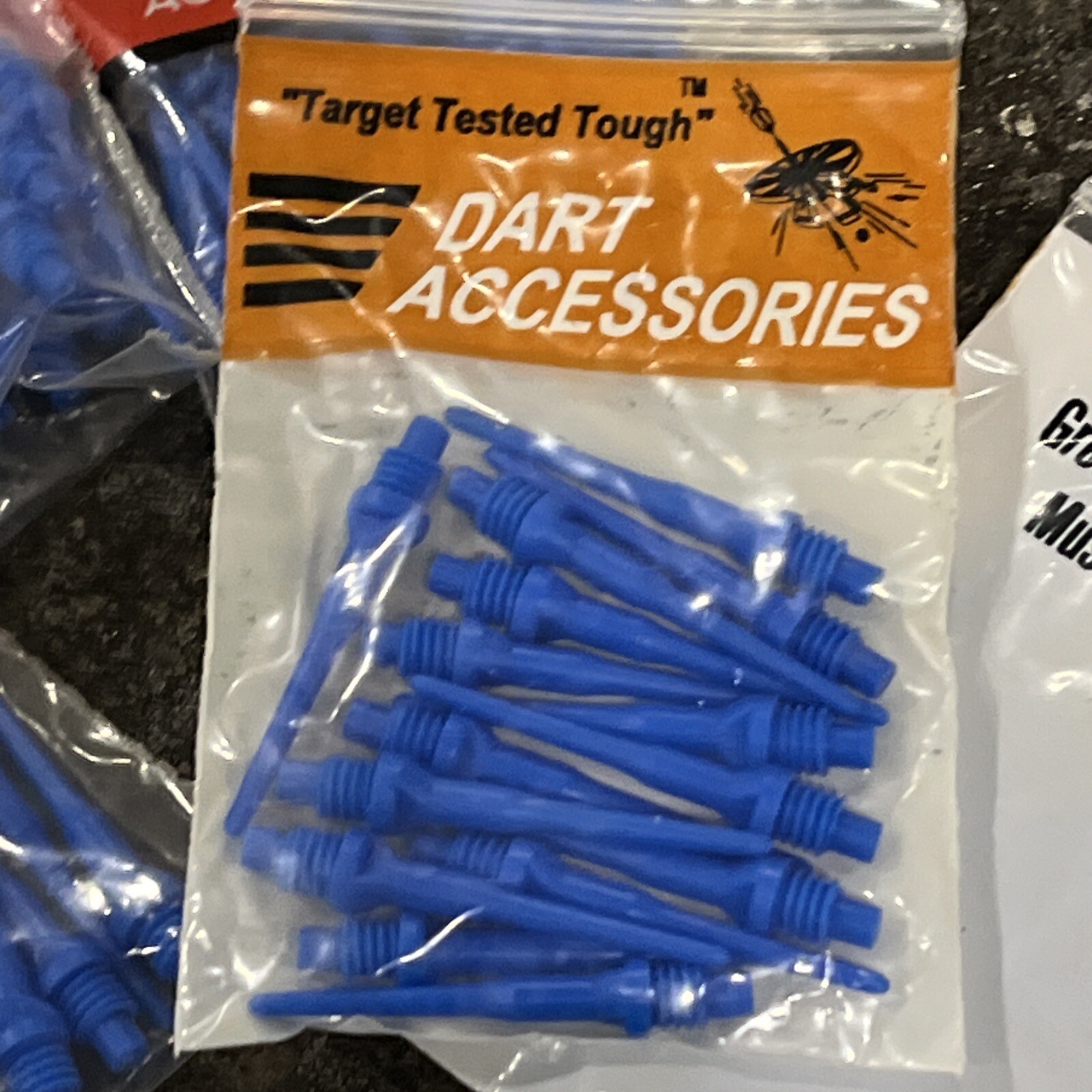 Blue 2BA Thread Soft Tip Replacement Tips Lot Of 300 Tips Dart Accessories NOS