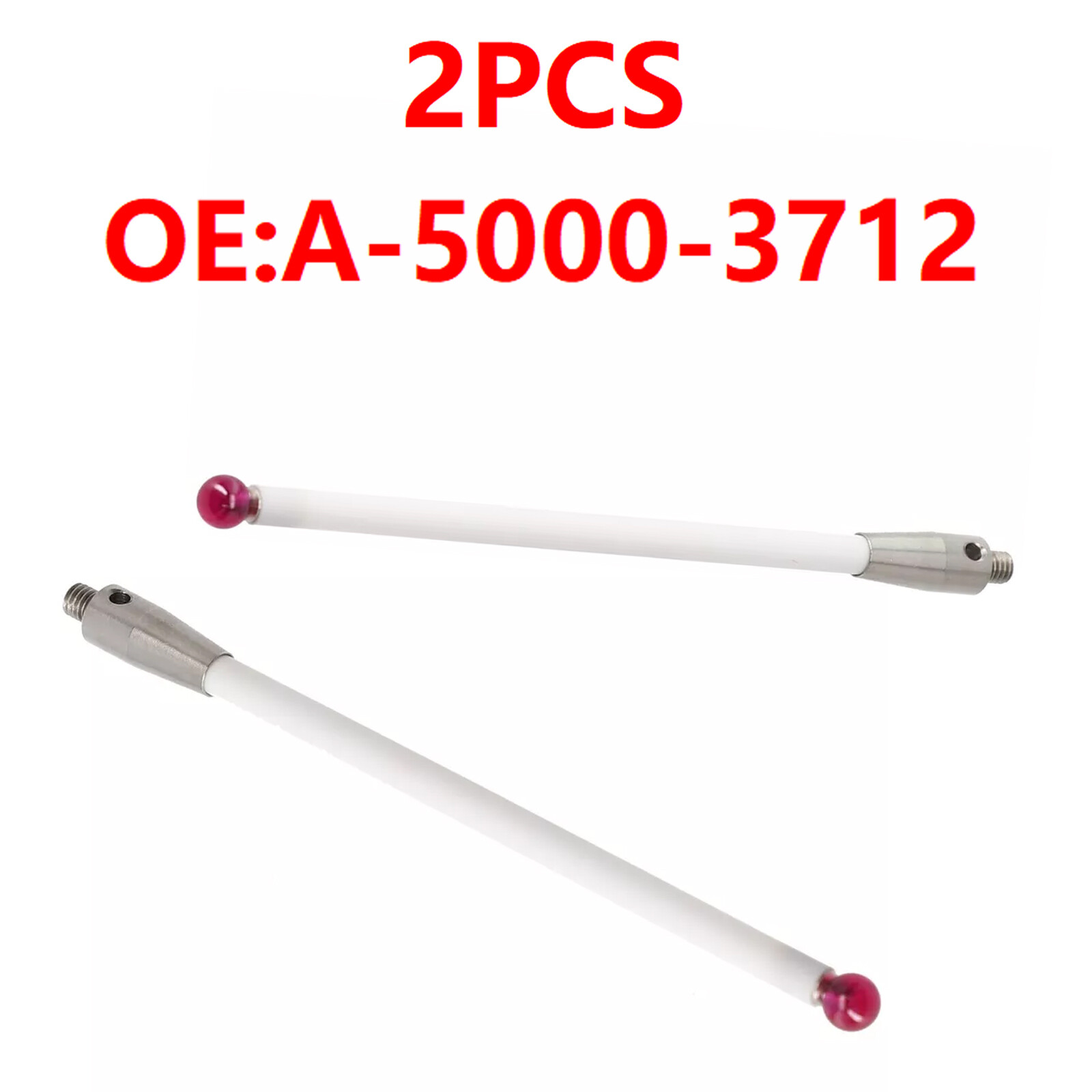 2PCS For Renishaw CMM Probe Stylus 100mm Ceramic Stem-6mm Ball Probe