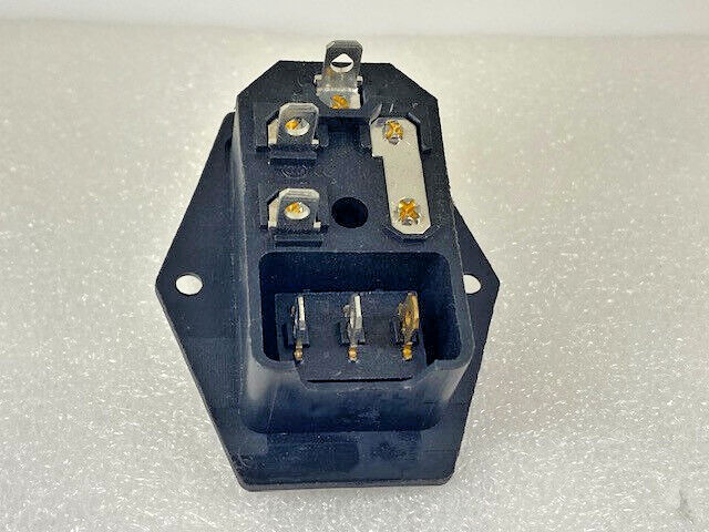 10A 250V Rocker Switch 3 Pin IEC320 C14 Inlet Module