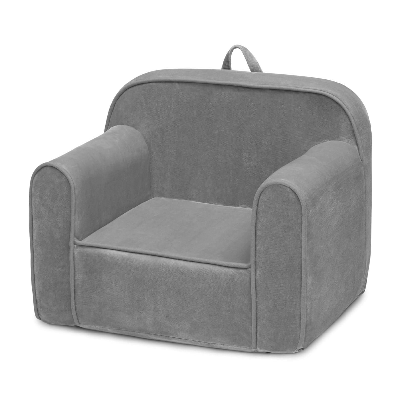 Cozee Chair Kids Ages 18 Months & Up Grey Mink Velvet