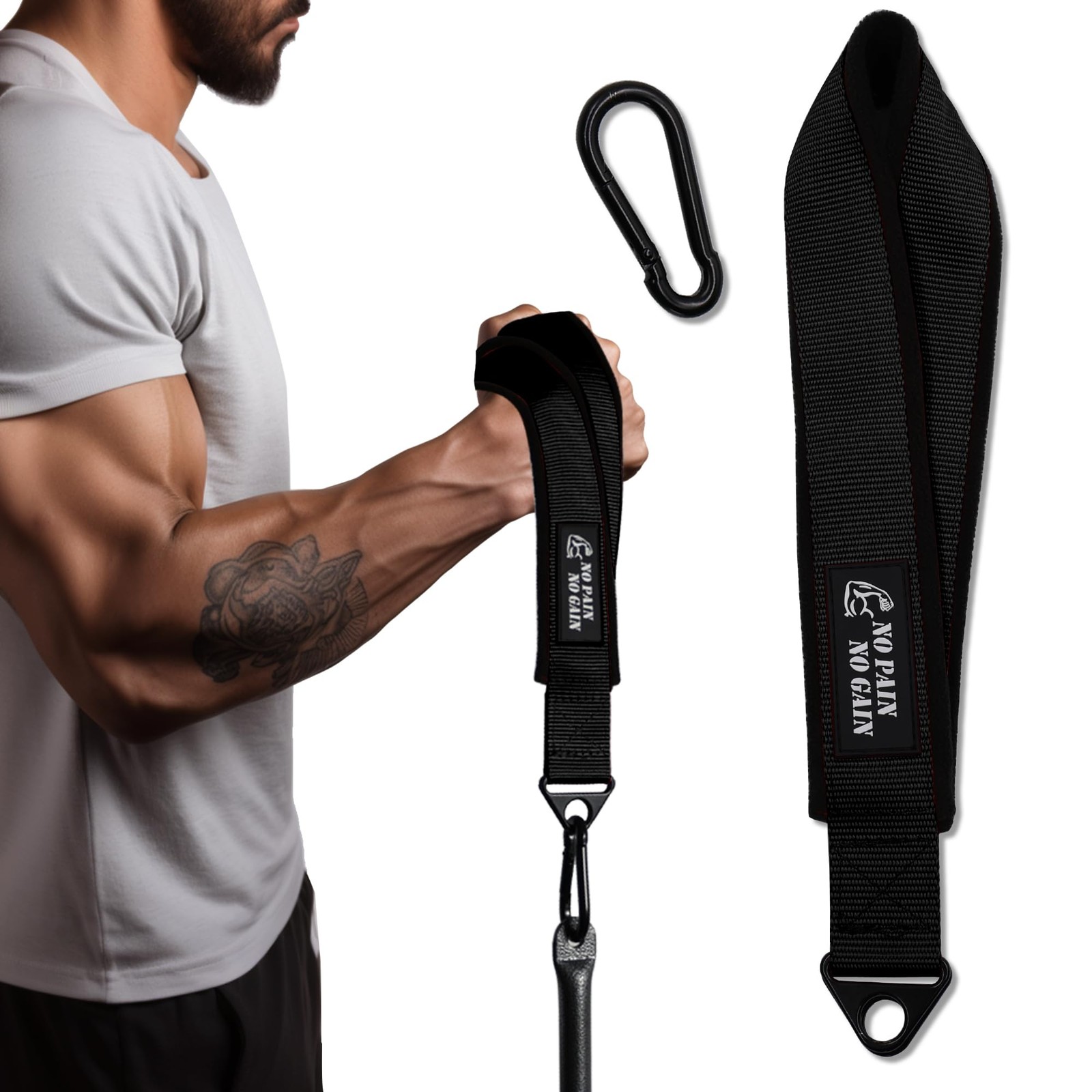 Arm Wrestling Training Strap for Hand Grip, Finger, and Forearm Strengthening
