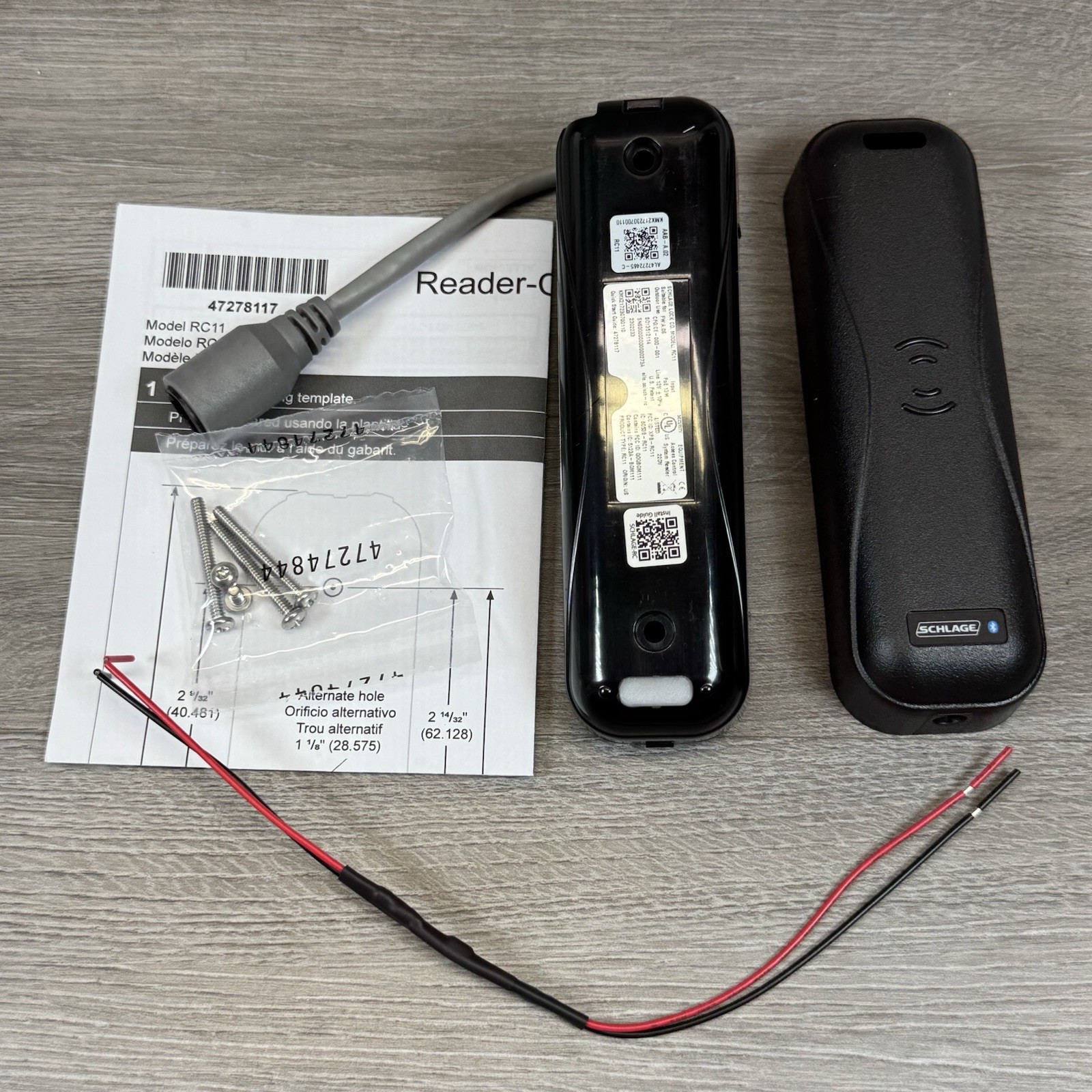 Schlage Electronics RC11 BLK IP Reader Controller, Mullion Mount
