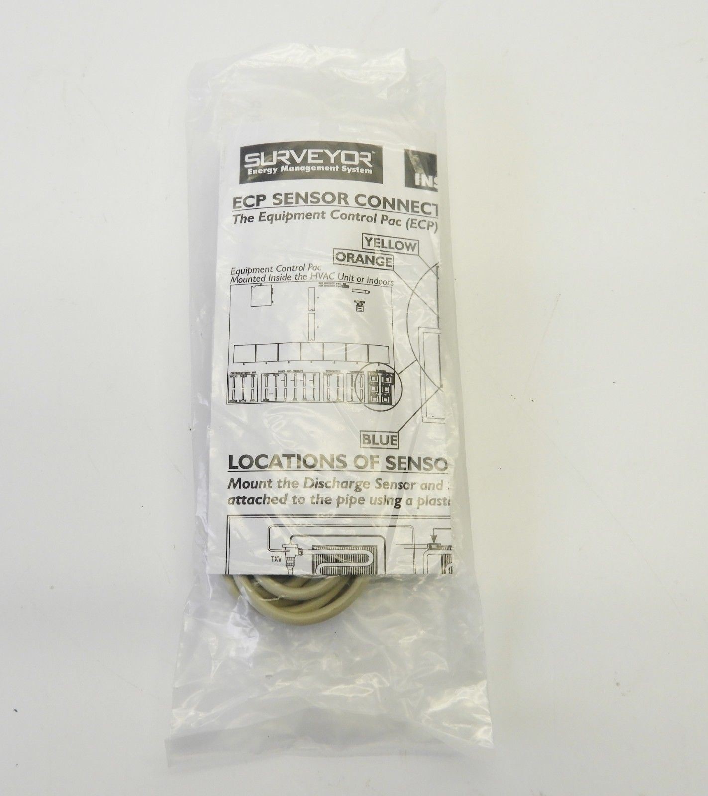 Surveyor ECP Sensor Connections SP400-RTN Return/Mixed Air Sensor