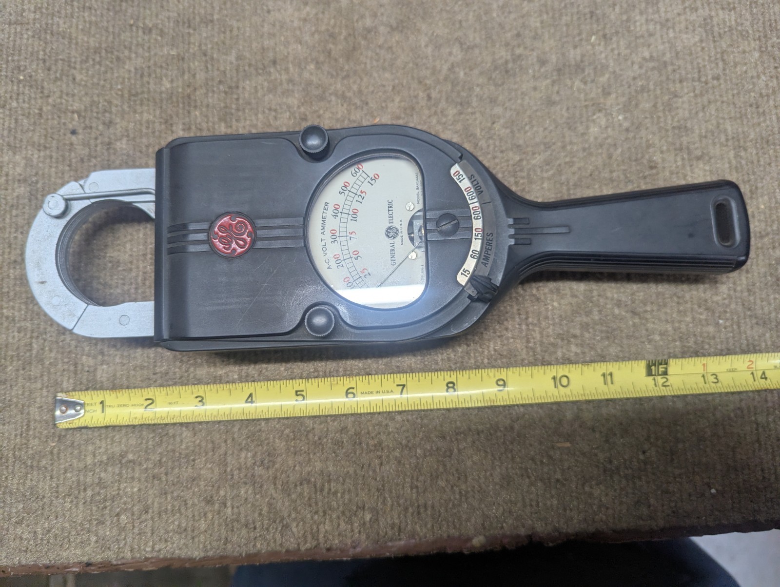 Vintage GE Volt Amp Meter