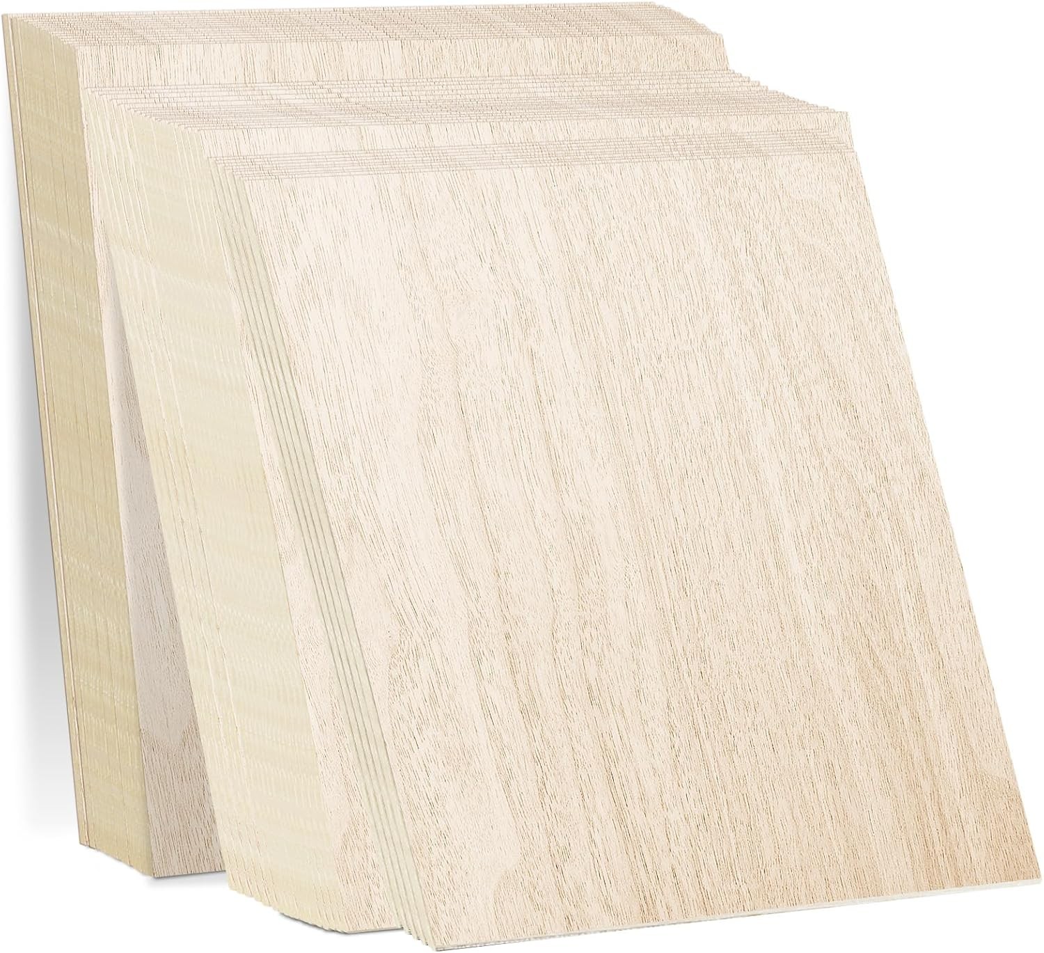 Frylr Baltic Birch Plywood Sheets Box of 45-12 x 12 12 x 12 x 1/8 Inch,