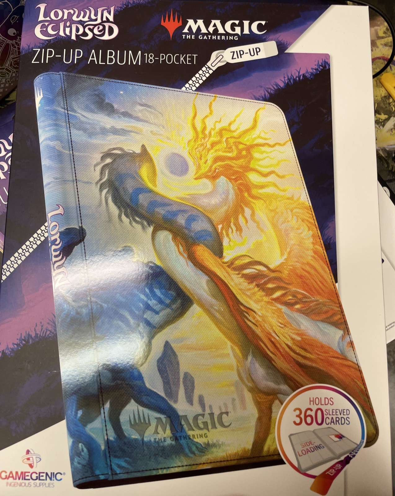 Raccoglitore Album Zippered Gamegenic Magic Lorwyn Eclipsed Celestial Reunion