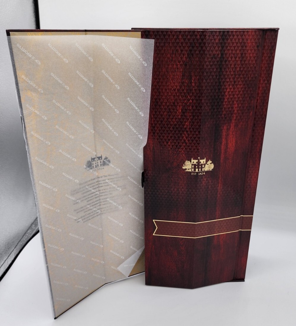 The Macallan Rare Cask Single Malt Scotch Whisky Empty Box 2021