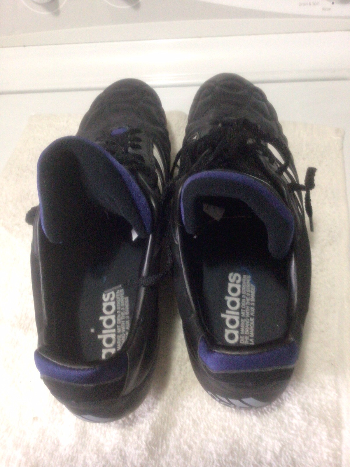 Adidas Goletto FG Vintage Soccer Cleats Men’s Size 12.5 Black,Purple