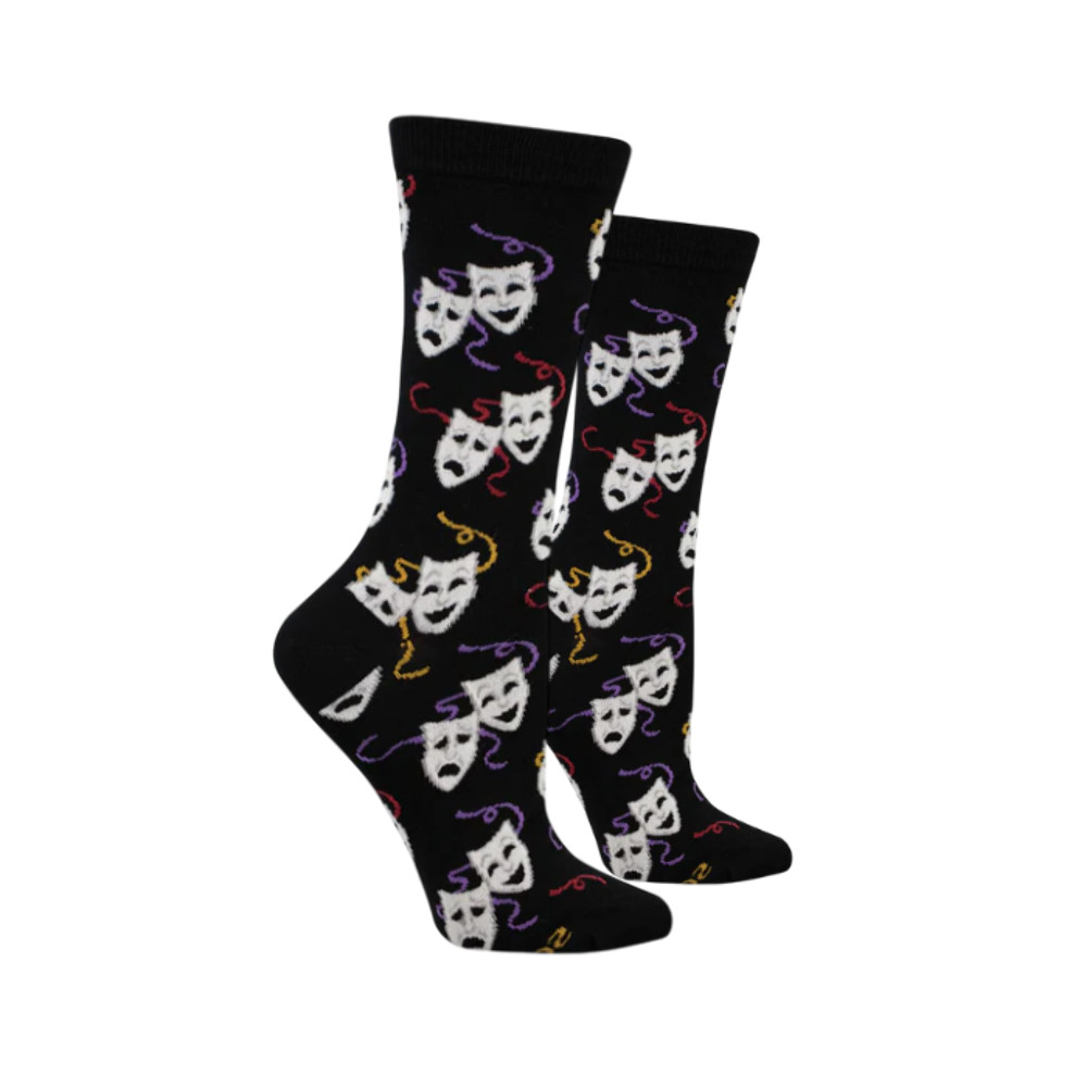 Socksmith Women's Theatre Masks Socks