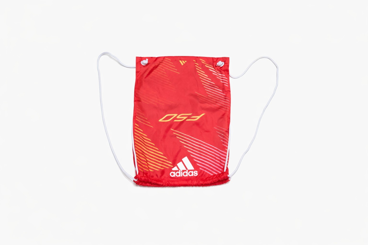 Adidas F50 Drawstring Bag – Bright Orange – Lightweight Sports Bag