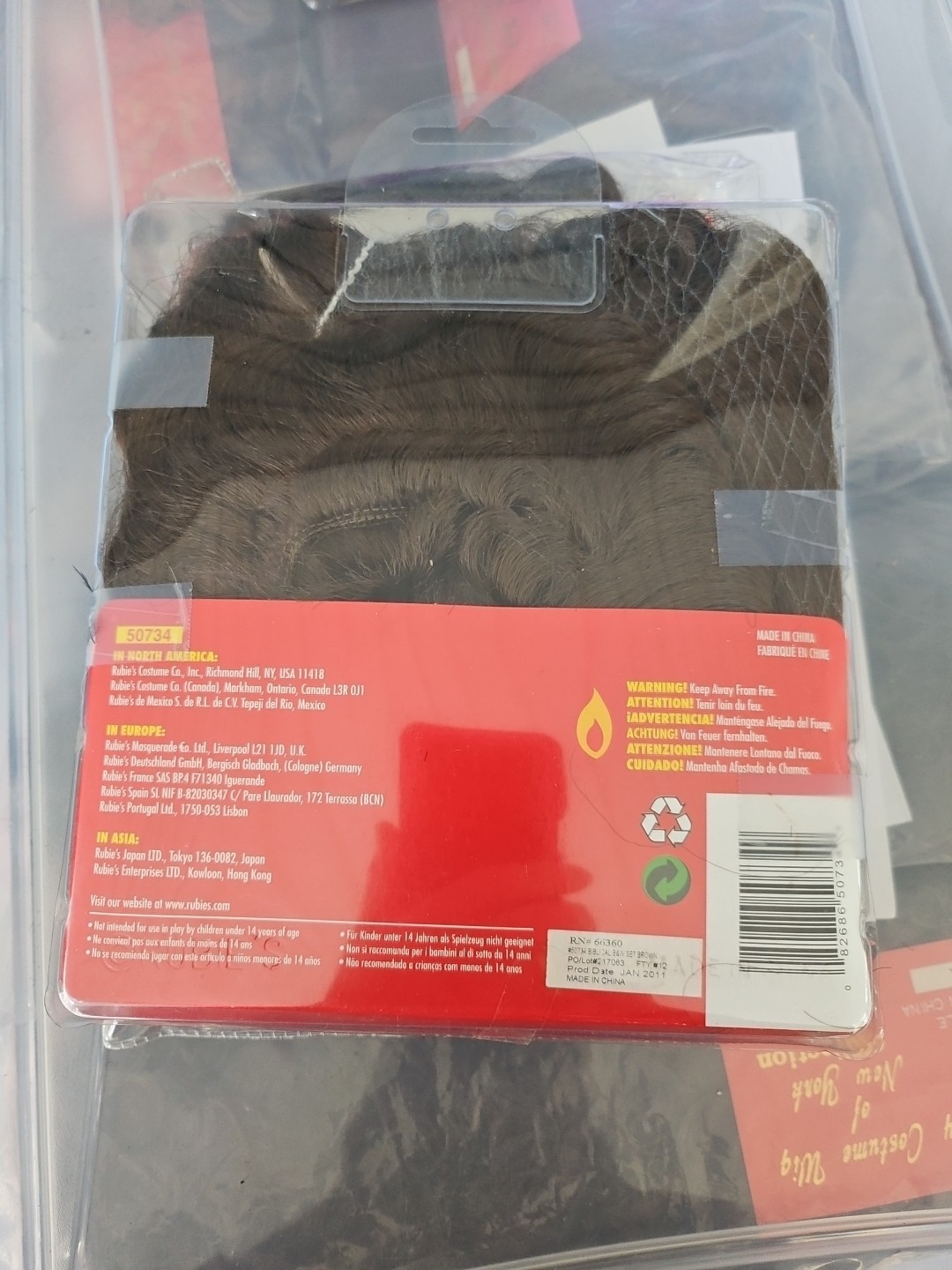 BIBLICAL WIG AND BEARD SET