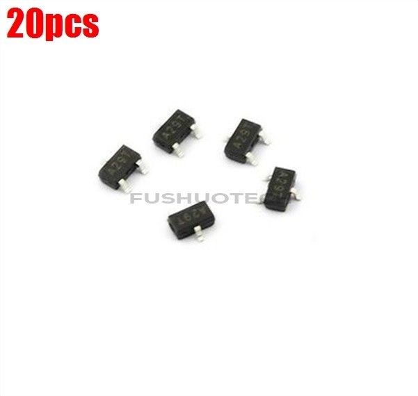 20Pcs N-Channel Transistor AO3402 A29T MOS Triode SOT-23 IC NEW IN *TN