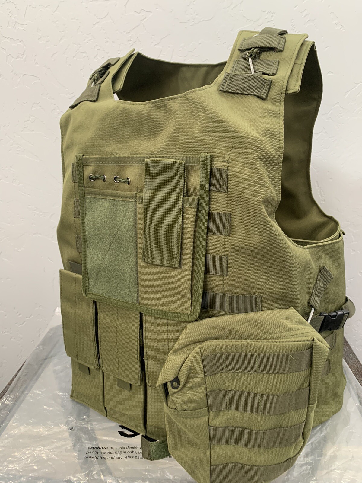 Bulletproof Vest FREE Police Duty 3A Insert Plates Body Armor Carrier Tactical